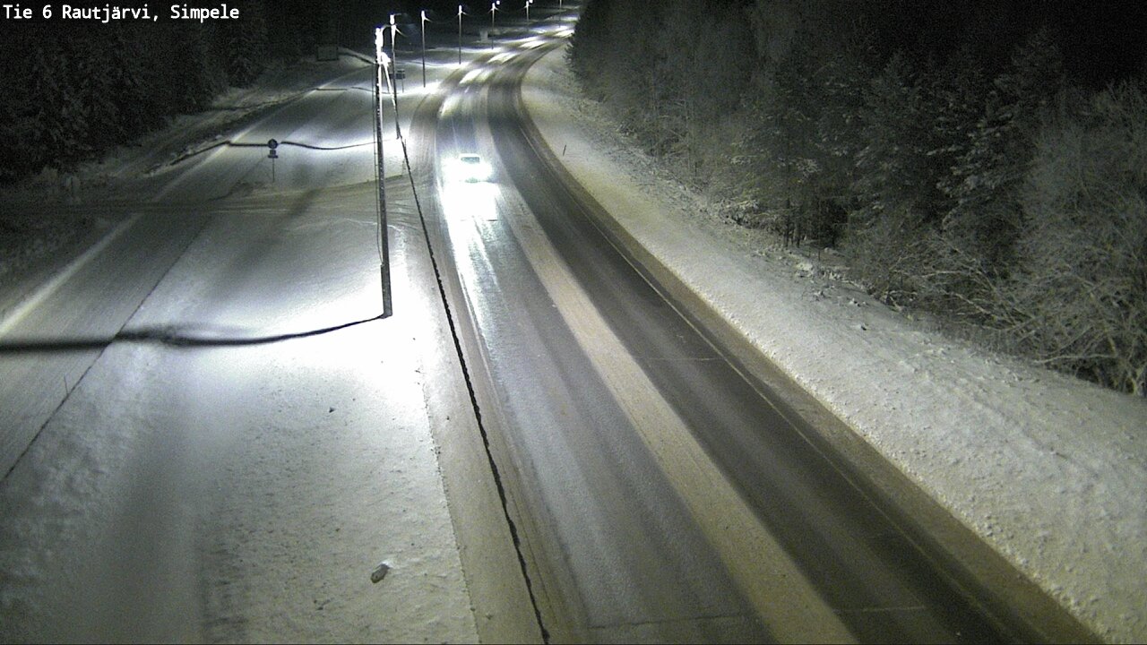 Kelikamerat Kuva Tie 6 Rautjärvi, Simpele, Rautjärvi, Etelä-Karjala