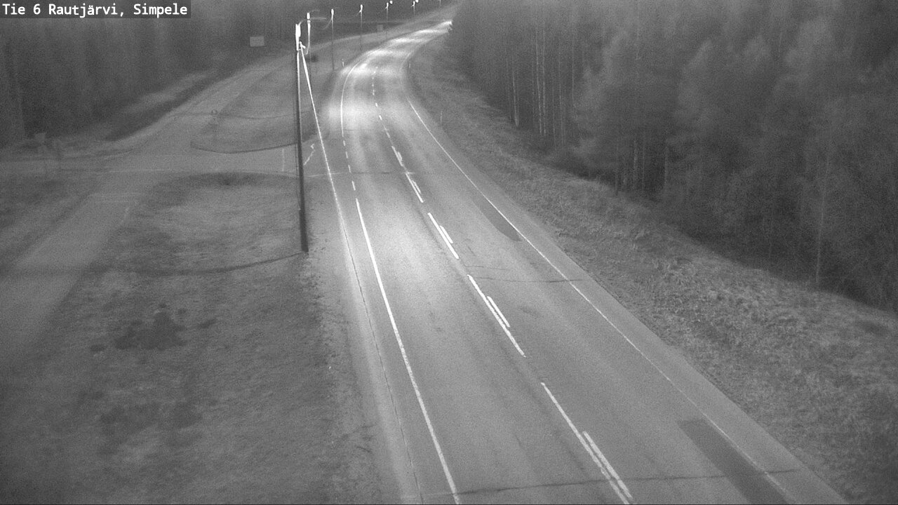 Kelikamerat Kuva Tie 6 Rautjärvi, Simpele, Rautjärvi, Etelä-Karjala
