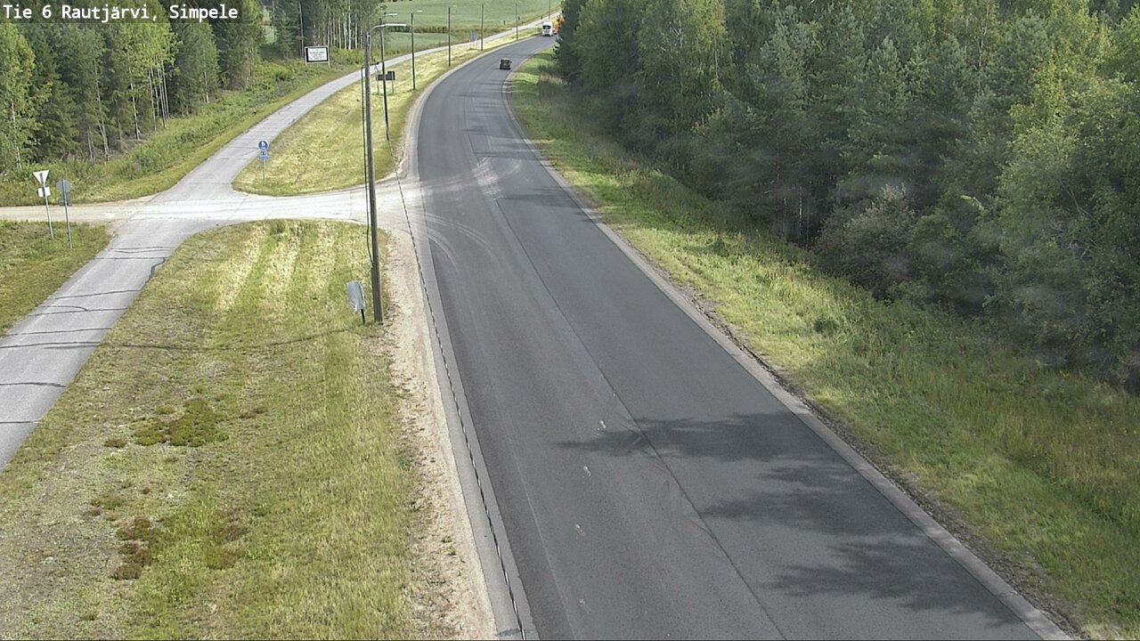 Kelikamerat Kuva Tie 6 Rautjärvi, Simpele, Rautjärvi, Etelä-Karjala