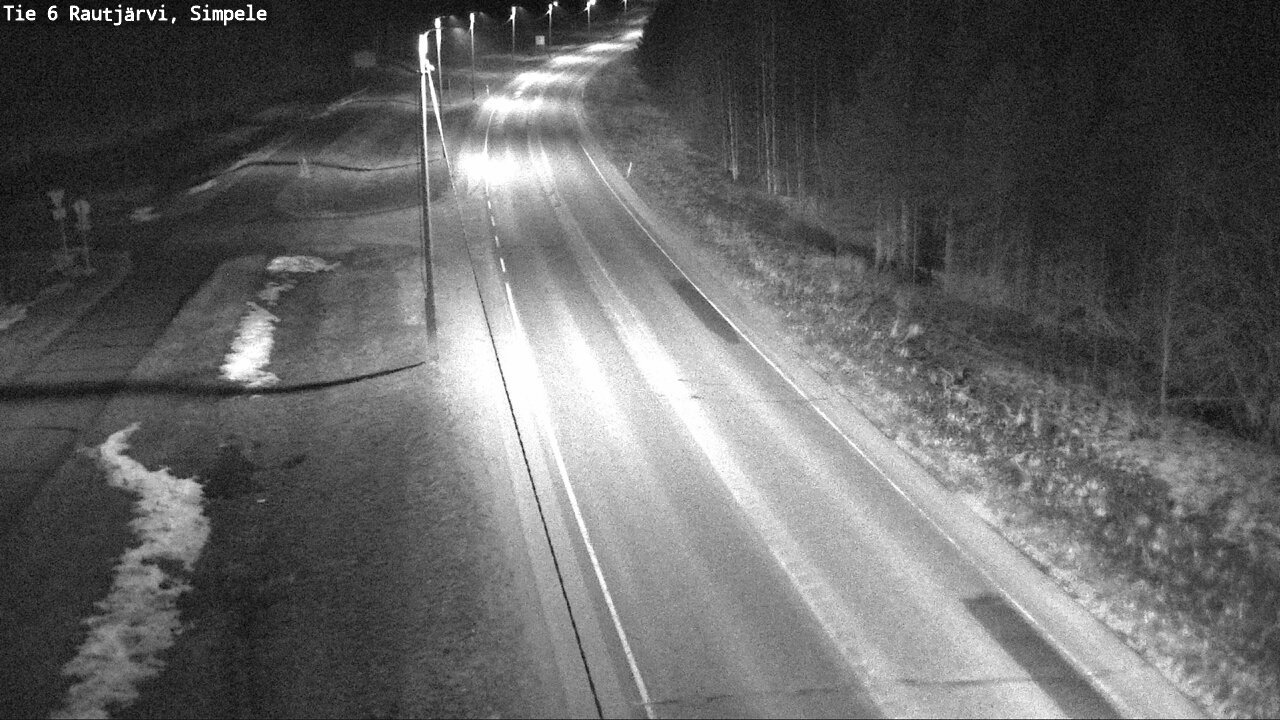 Kelikamerat Kuva Tie 6 Rautjärvi, Simpele, Rautjärvi, Etelä-Karjala