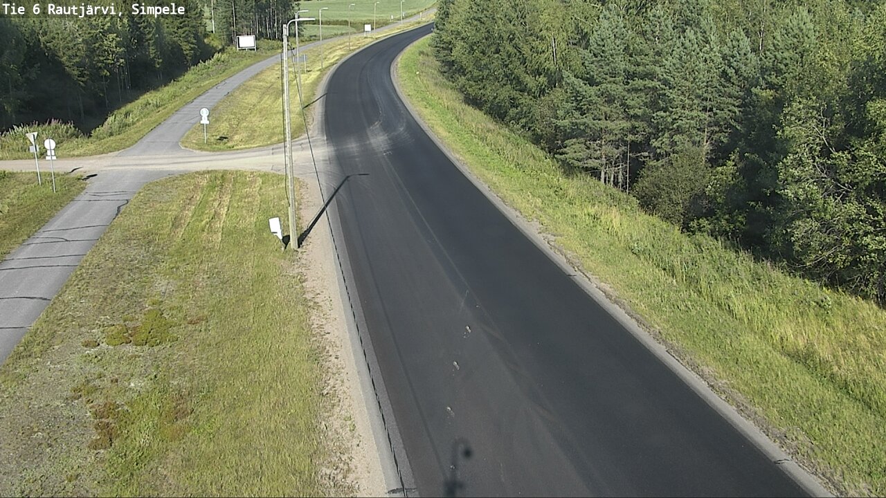 Kelikamerat Kuva Tie 6 Rautjärvi, Simpele, Rautjärvi, Etelä-Karjala