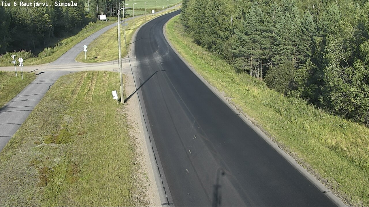 Kelikamerat Kuva Tie 6 Rautjärvi, Simpele, Rautjärvi, Etelä-Karjala