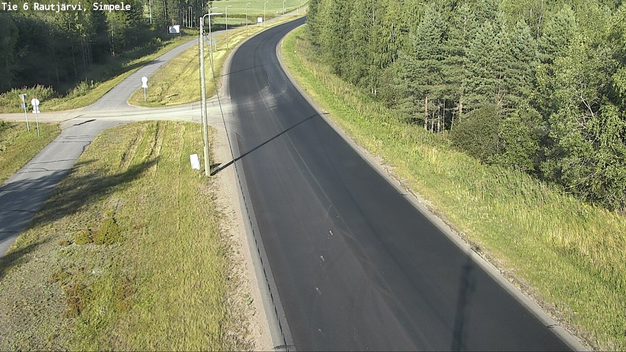 Kelikamerat Kuva Tie 6 Rautjärvi, Simpele, Rautjärvi, Etelä-Karjala