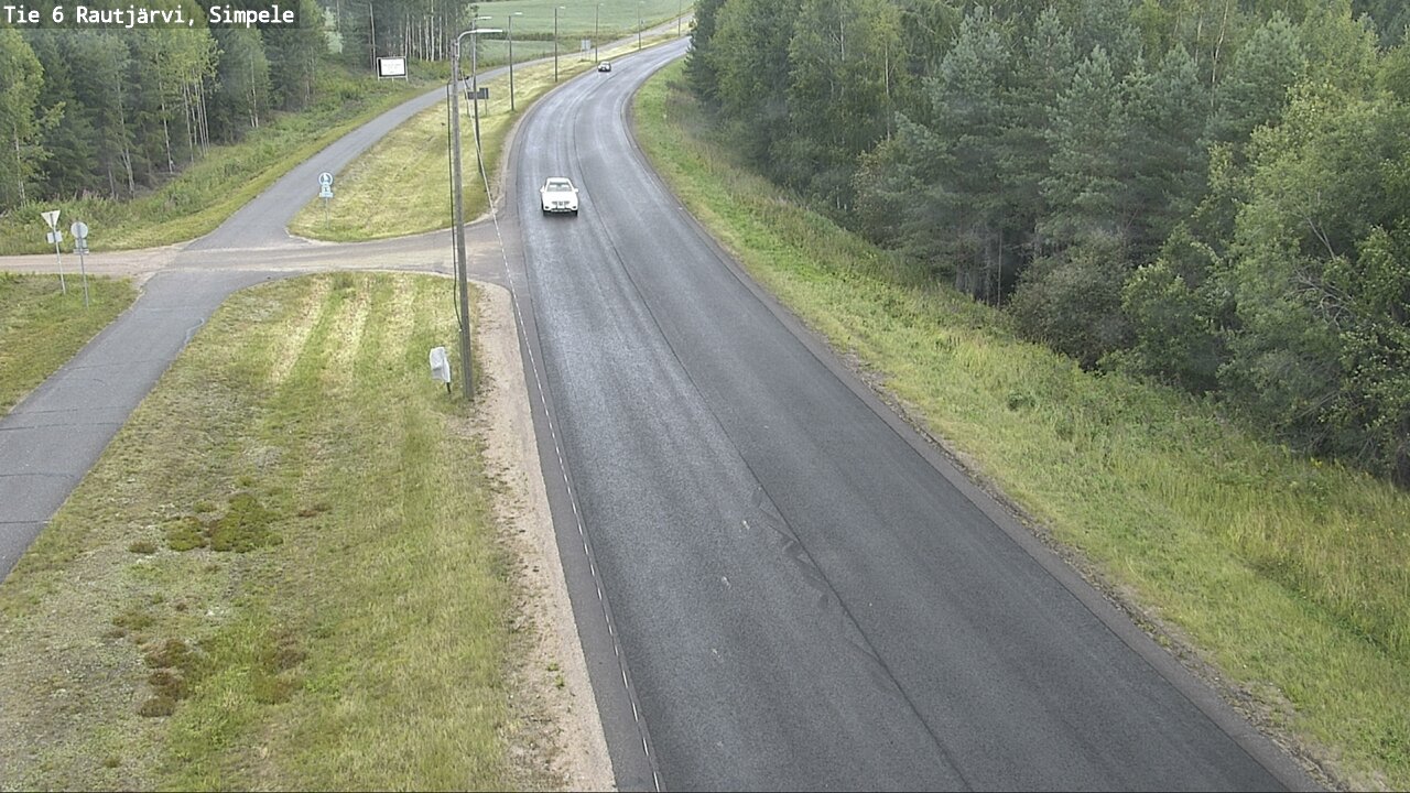 Kelikamerat Kuva Tie 6 Rautjärvi, Simpele, Rautjärvi, Etelä-Karjala