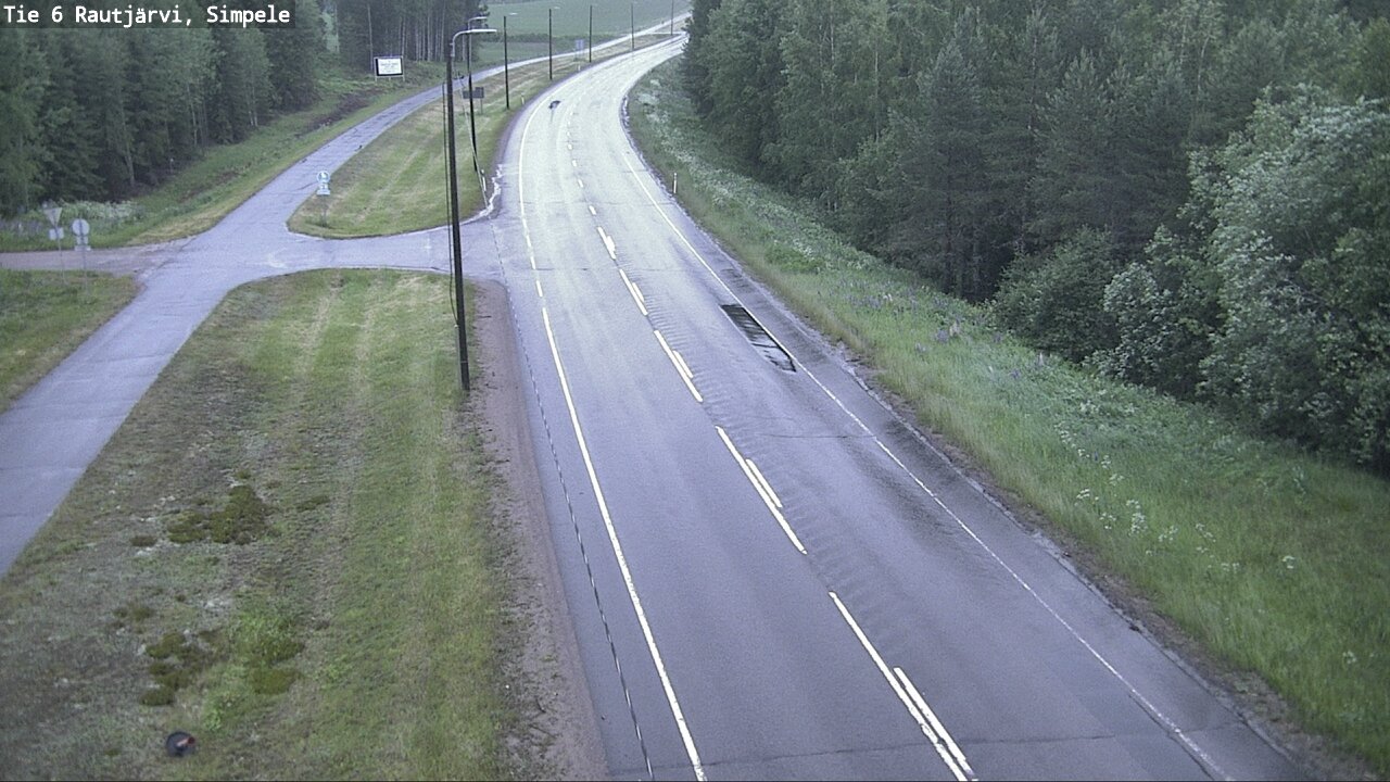 Kelikamerat Kuva Tie 6 Rautjärvi, Simpele, Rautjärvi, Etelä-Karjala