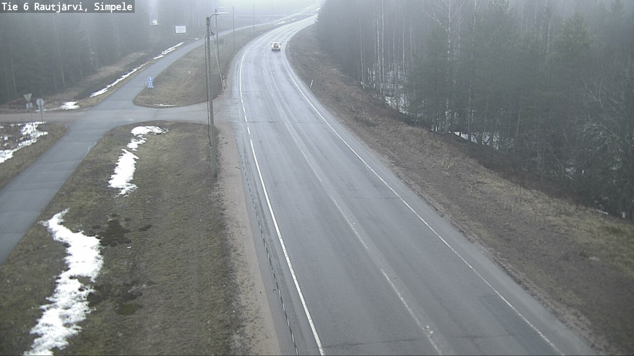 Kelikamerat Kuva Tie 6 Rautjärvi, Simpele, Rautjärvi, Etelä-Karjala