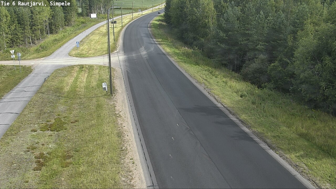 Kelikamerat Kuva Tie 6 Rautjärvi, Simpele, Rautjärvi, Etelä-Karjala