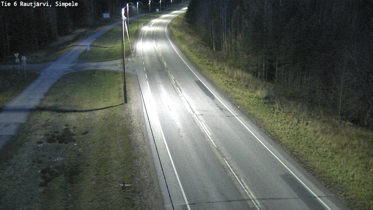 Kelikamerat Kuva Tie 6 Rautjärvi, Simpele, Rautjärvi, Etelä-Karjala