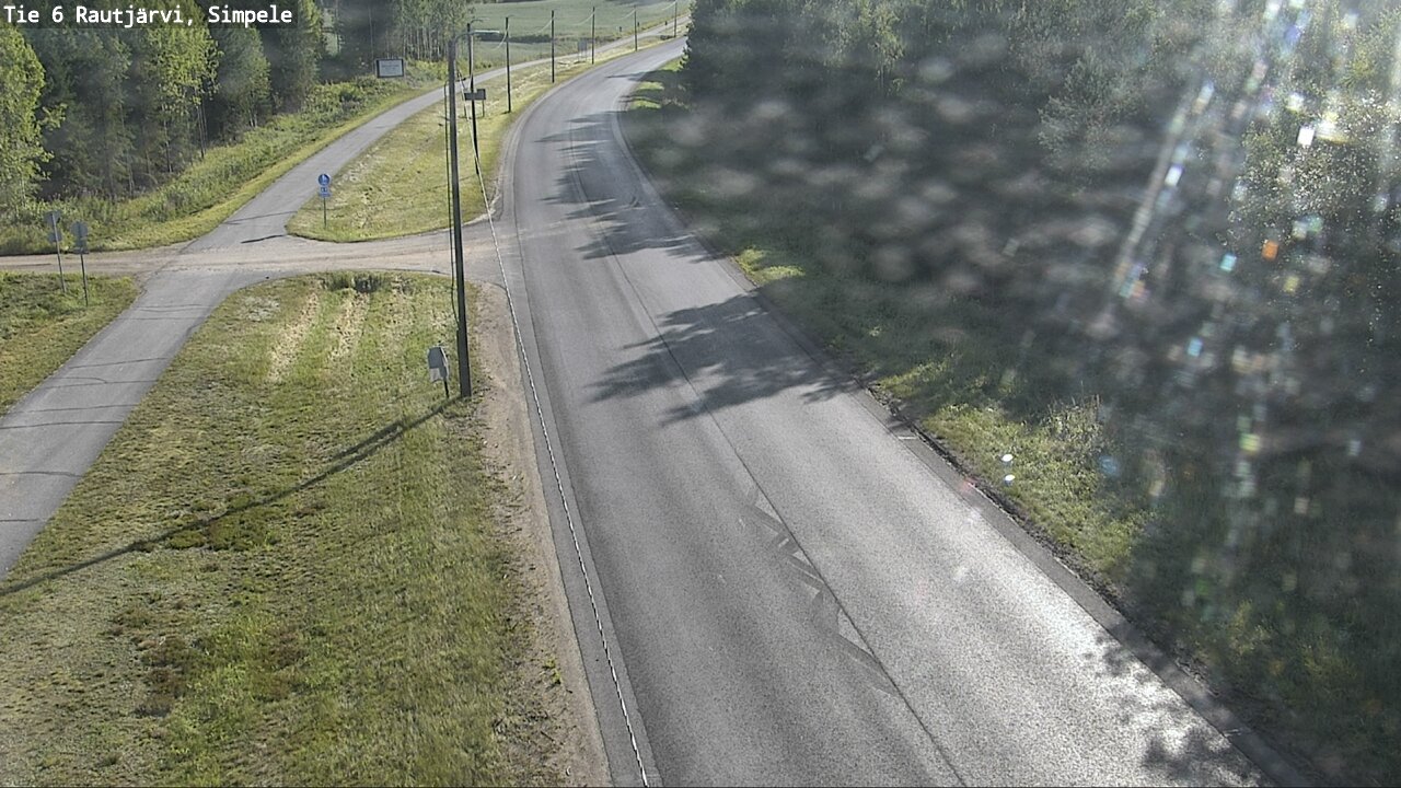Kelikamerat Kuva Tie 6 Rautjärvi, Simpele, Rautjärvi, Etelä-Karjala
