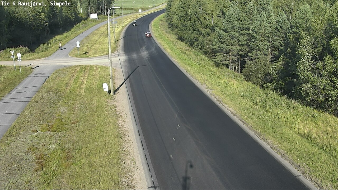 Kelikamerat Kuva Tie 6 Rautjärvi, Simpele, Rautjärvi, Etelä-Karjala
