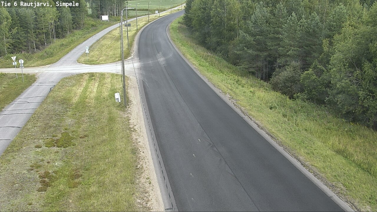 Kelikamerat Kuva Tie 6 Rautjärvi, Simpele, Rautjärvi, Etelä-Karjala