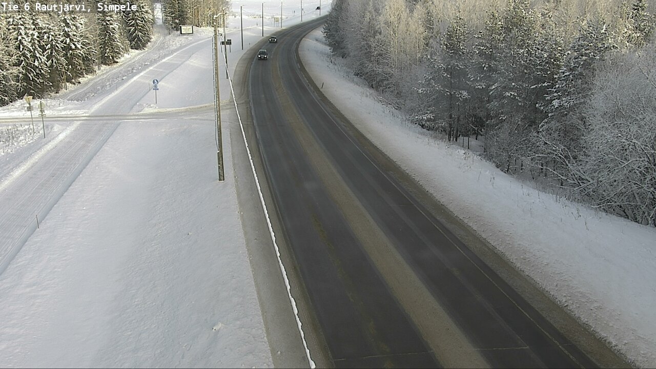 Kelikamerat Kuva Tie 6 Rautjärvi, Simpele, Rautjärvi, Etelä-Karjala