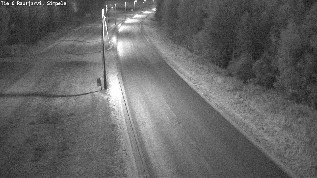 Kelikamerat Kuva Tie 6 Rautjärvi, Simpele, Rautjärvi, Etelä-Karjala