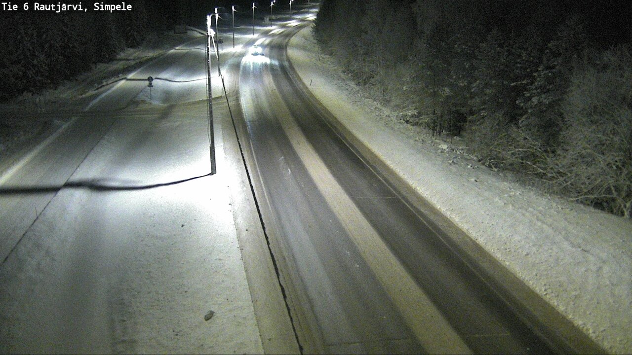 Kelikamerat Kuva Tie 6 Rautjärvi, Simpele, Rautjärvi, Etelä-Karjala