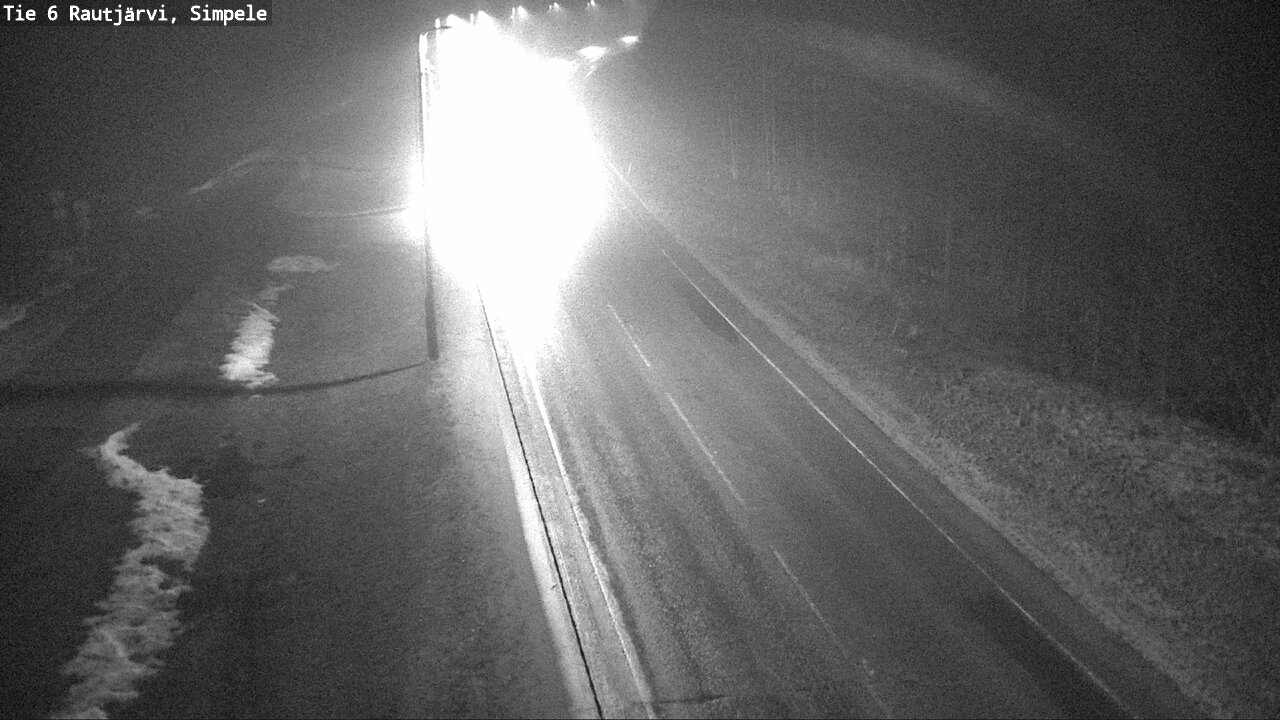 Kelikamerat Kuva Tie 6 Rautjärvi, Simpele, Rautjärvi, Etelä-Karjala