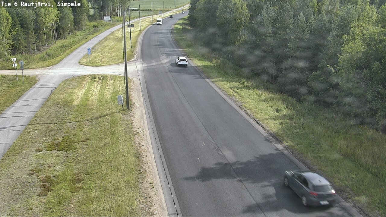 Kelikamerat Kuva Tie 6 Rautjärvi, Simpele, Rautjärvi, Etelä-Karjala