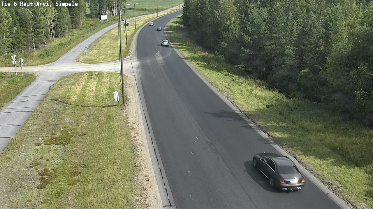 Kelikamerat Kuva Tie 6 Rautjärvi, Simpele, Rautjärvi, Etelä-Karjala