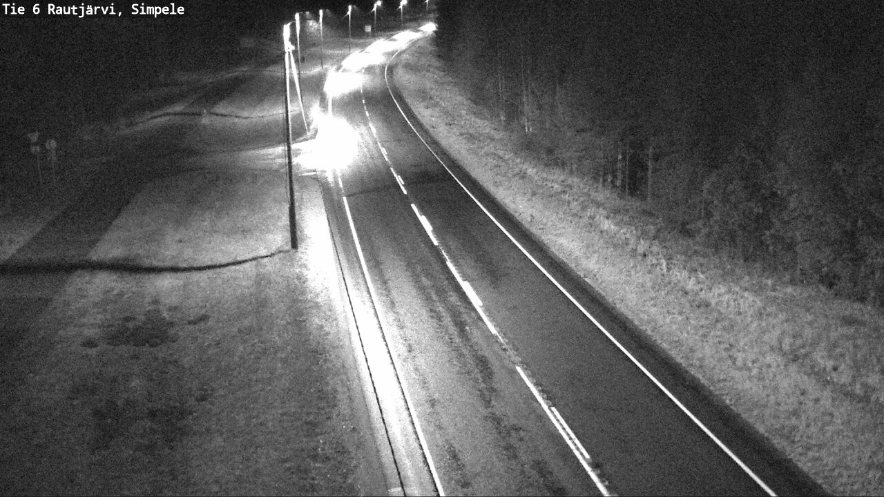 Kelikamerat Kuva Tie 6 Rautjärvi, Simpele, Rautjärvi, Etelä-Karjala