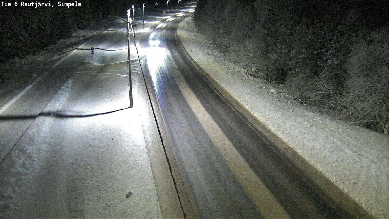 Kelikamerat Kuva Tie 6 Rautjärvi, Simpele, Rautjärvi, Etelä-Karjala