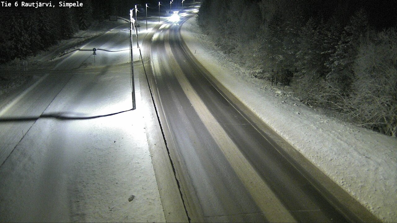 Kelikamerat Kuva Tie 6 Rautjärvi, Simpele, Rautjärvi, Etelä-Karjala