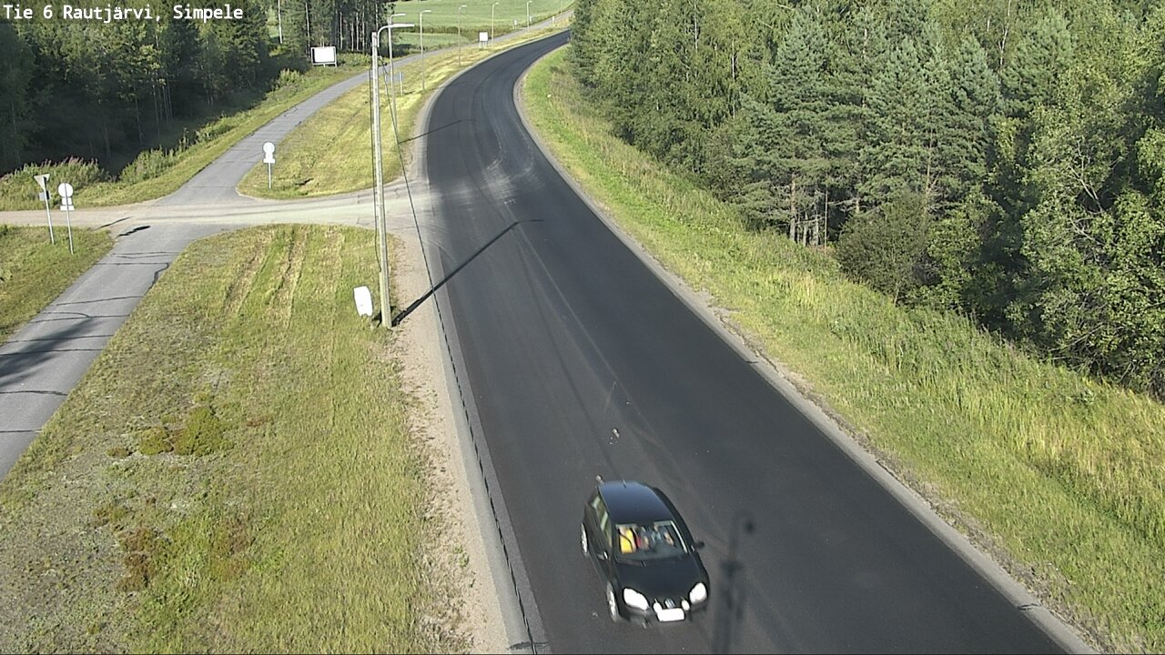 Kelikamerat Kuva Tie 6 Rautjärvi, Simpele, Rautjärvi, Etelä-Karjala