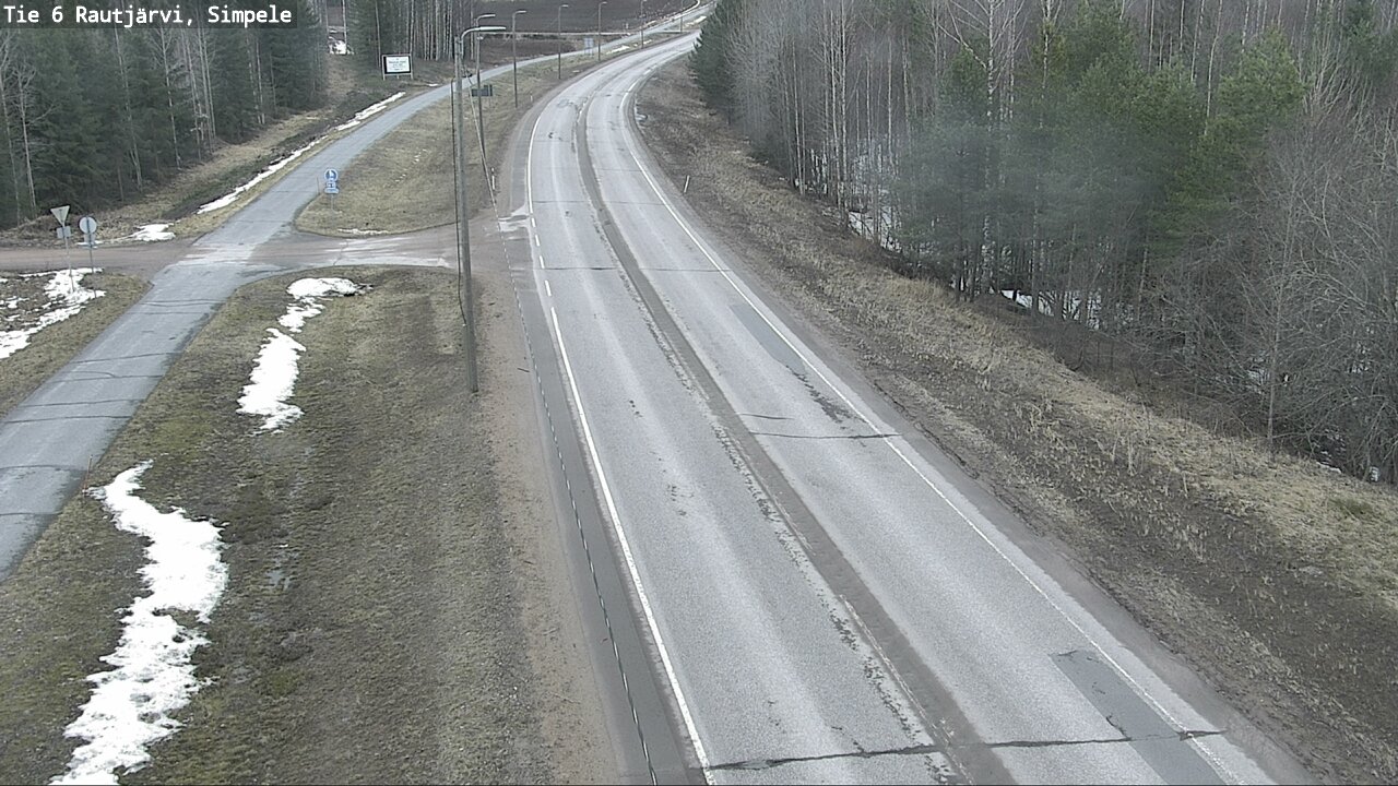 Kelikamerat Kuva Tie 6 Rautjärvi, Simpele, Rautjärvi, Etelä-Karjala