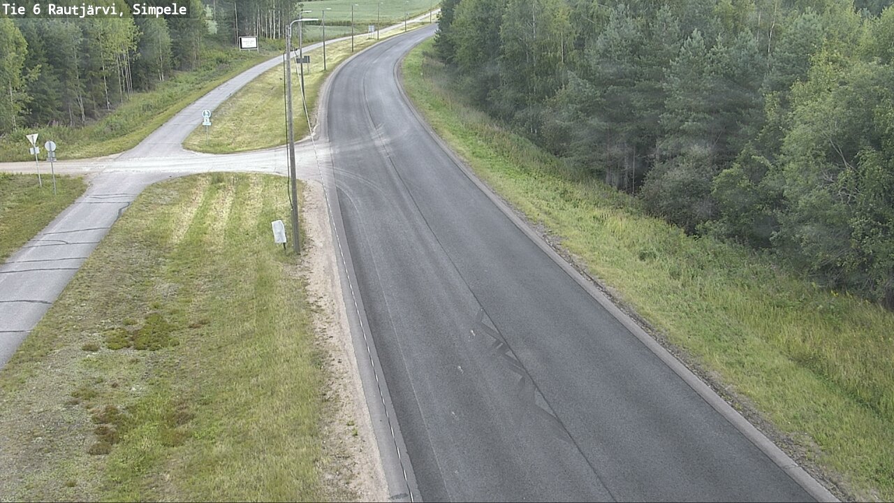 Kelikamerat Kuva Tie 6 Rautjärvi, Simpele, Rautjärvi, Etelä-Karjala