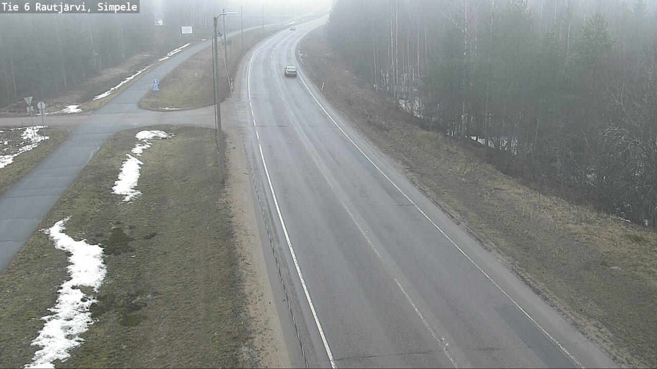 Kelikamerat Kuva Tie 6 Rautjärvi, Simpele, Rautjärvi, Etelä-Karjala