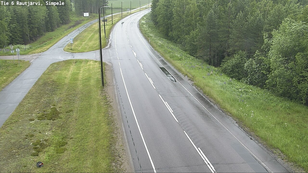 Kelikamerat Kuva Tie 6 Rautjärvi, Simpele, Rautjärvi, Etelä-Karjala