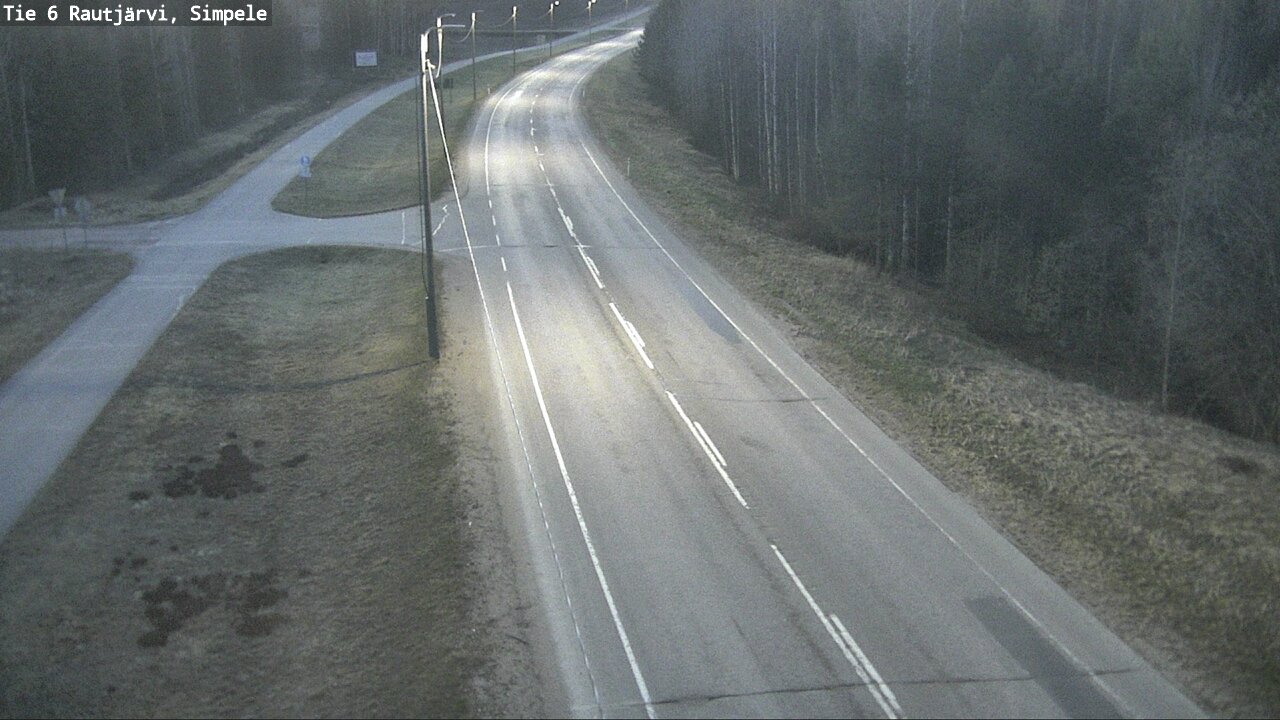 Kelikamerat Kuva Tie 6 Rautjärvi, Simpele, Rautjärvi, Etelä-Karjala