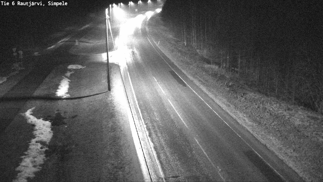 Kelikamerat Kuva Tie 6 Rautjärvi, Simpele, Rautjärvi, Etelä-Karjala
