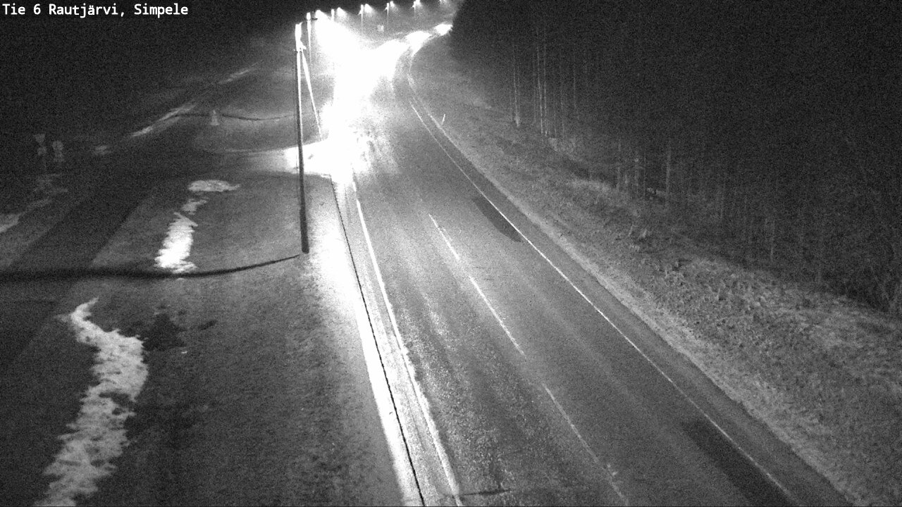 Kelikamerat Kuva Tie 6 Rautjärvi, Simpele, Rautjärvi, Etelä-Karjala