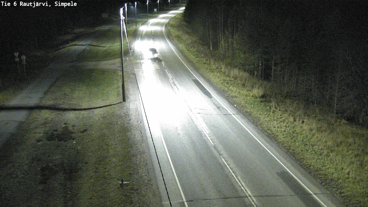Kelikamerat Kuva Tie 6 Rautjärvi, Simpele, Rautjärvi, Etelä-Karjala