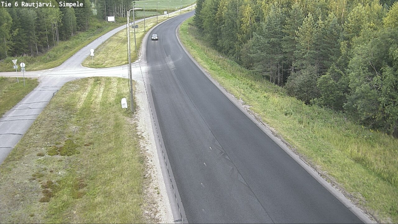 Kelikamerat Kuva Tie 6 Rautjärvi, Simpele, Rautjärvi, Etelä-Karjala