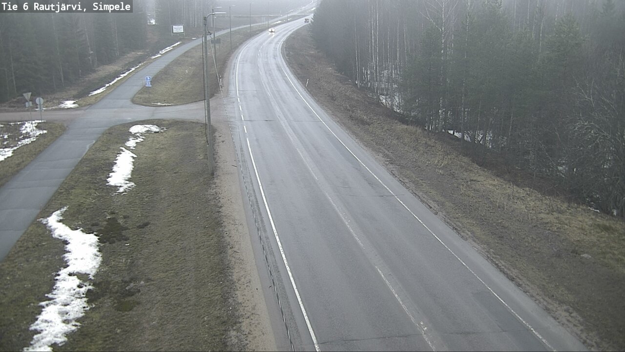 Kelikamerat Kuva Tie 6 Rautjärvi, Simpele, Rautjärvi, Etelä-Karjala