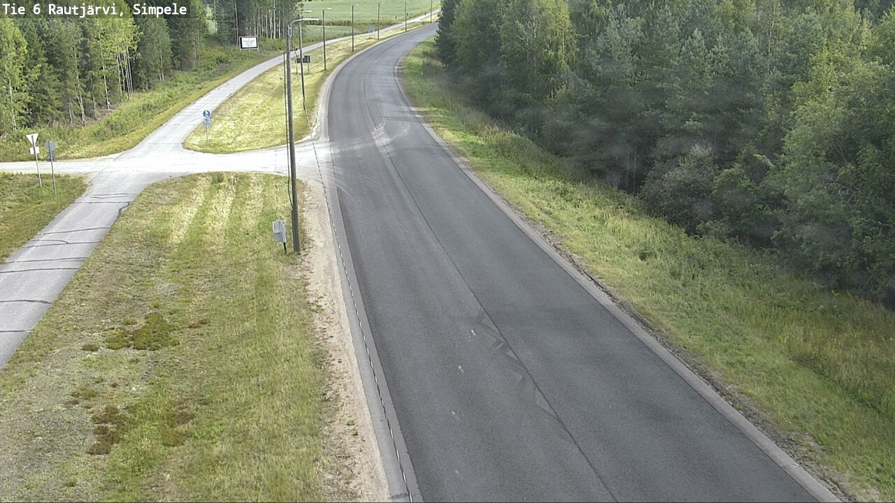 Kelikamerat Kuva Tie 6 Rautjärvi, Simpele, Rautjärvi, Etelä-Karjala