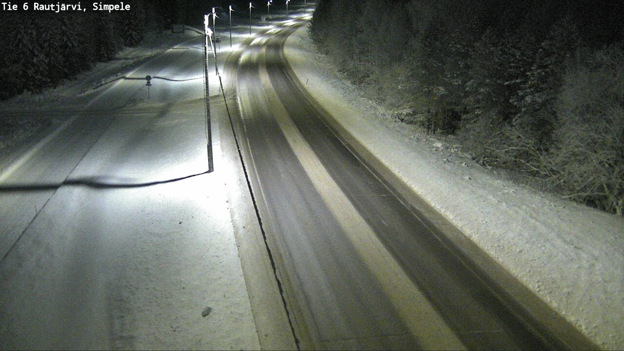 Kelikamerat Kuva Tie 6 Rautjärvi, Simpele, Rautjärvi, Etelä-Karjala