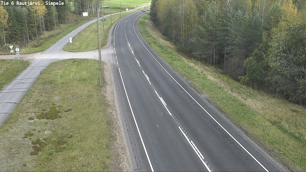 Kelikamerat Kuva Tie 6 Rautjärvi, Simpele, Rautjärvi, Etelä-Karjala