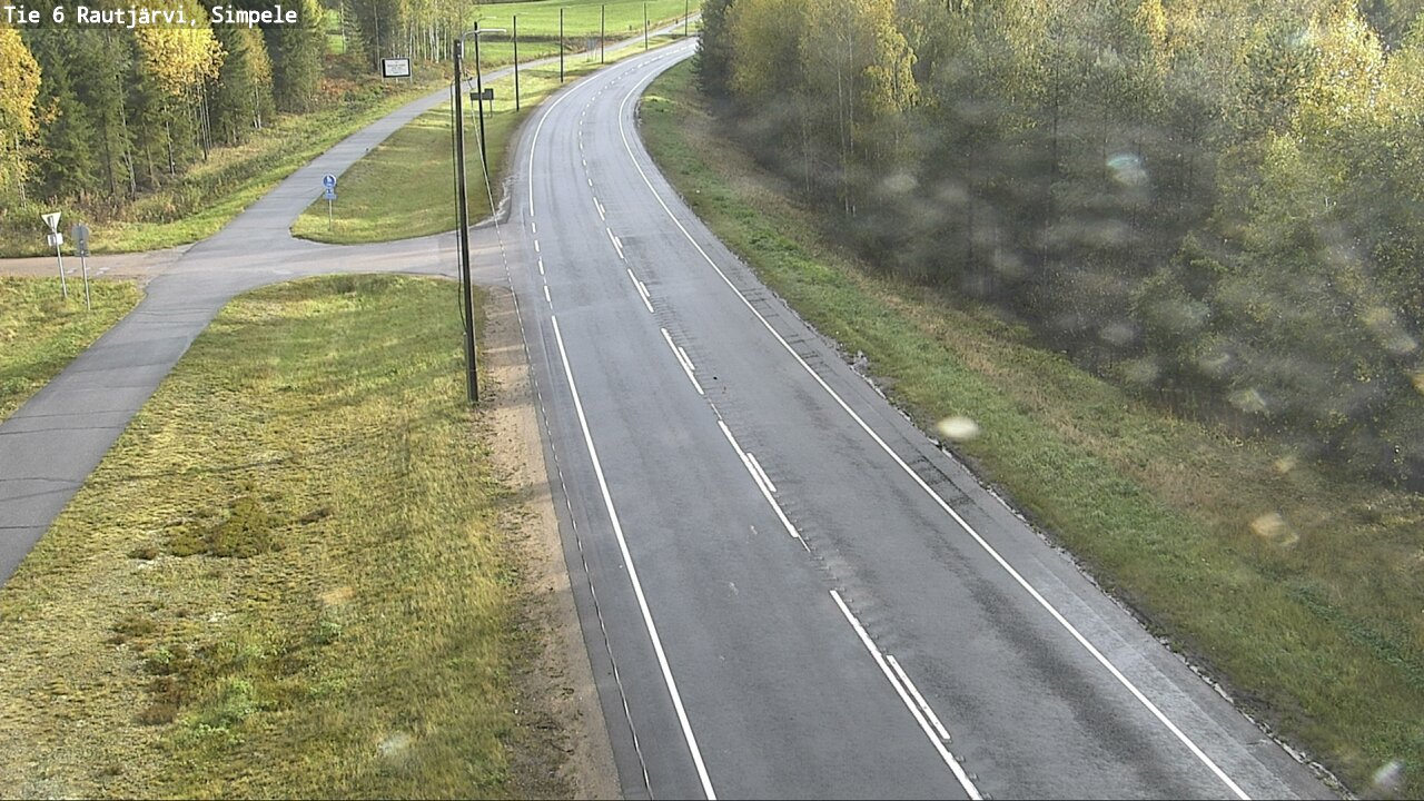 Kelikamerat Kuva Tie 6 Rautjärvi, Simpele, Rautjärvi, Etelä-Karjala