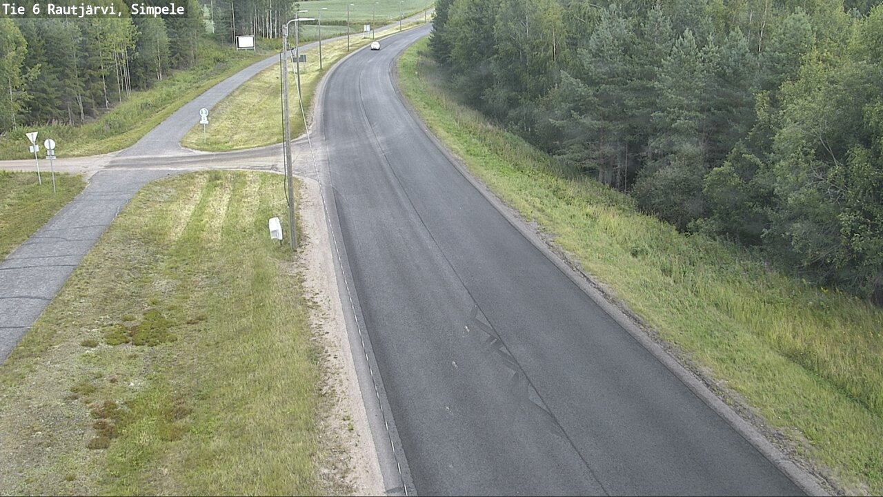 Kelikamerat Kuva Tie 6 Rautjärvi, Simpele, Rautjärvi, Etelä-Karjala
