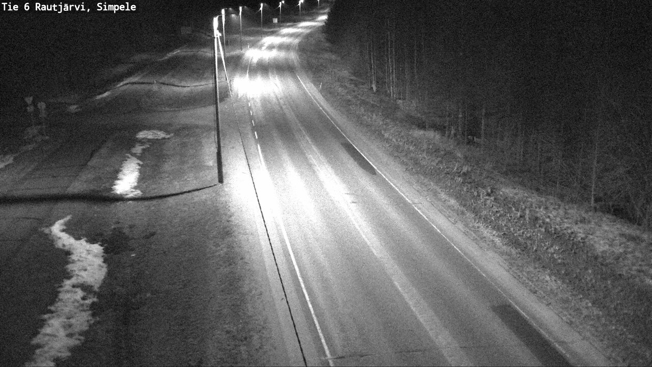 Kelikamerat Kuva Tie 6 Rautjärvi, Simpele, Rautjärvi, Etelä-Karjala