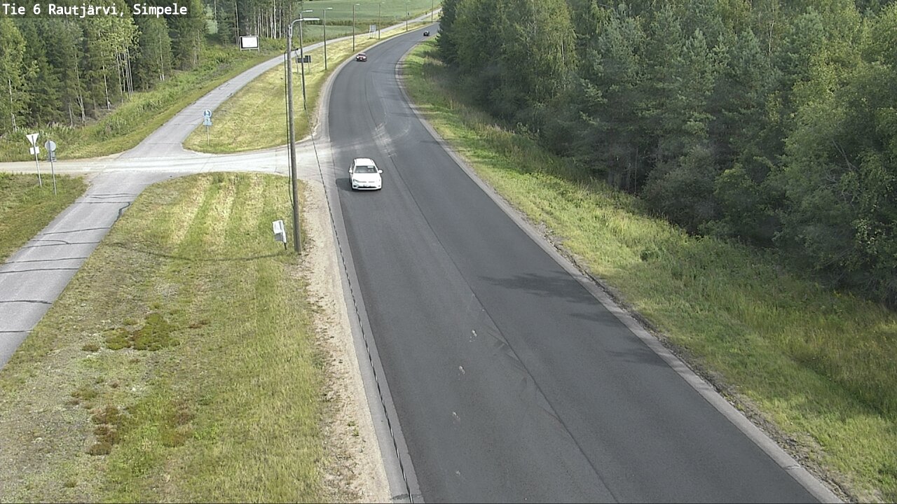 Kelikamerat Kuva Tie 6 Rautjärvi, Simpele, Rautjärvi, Etelä-Karjala