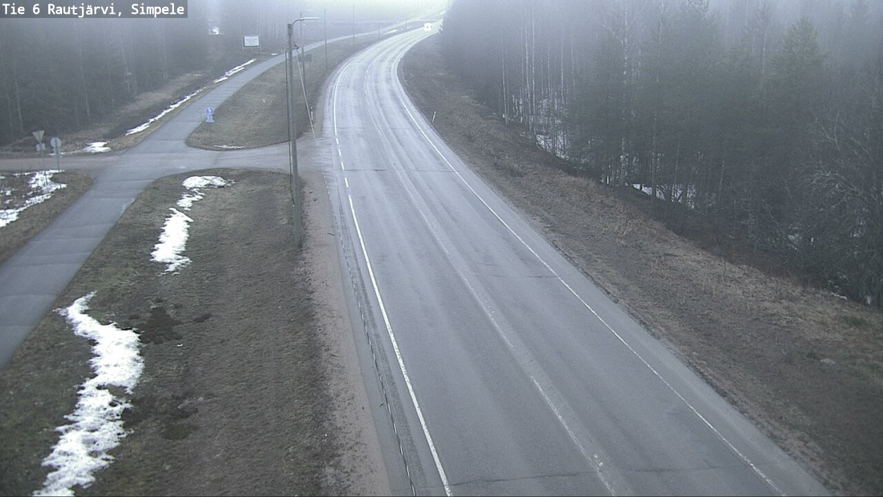 Kelikamerat Kuva Tie 6 Rautjärvi, Simpele, Rautjärvi, Etelä-Karjala