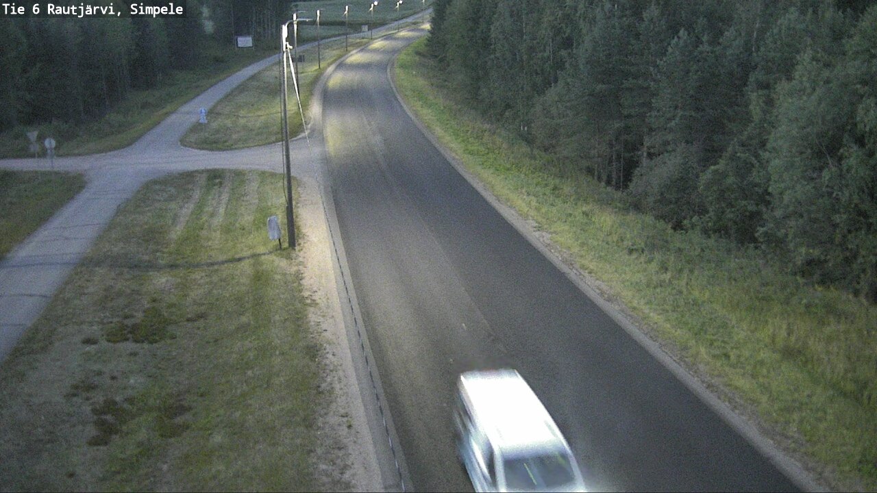 Kelikamerat Kuva Tie 6 Rautjärvi, Simpele, Rautjärvi, Etelä-Karjala