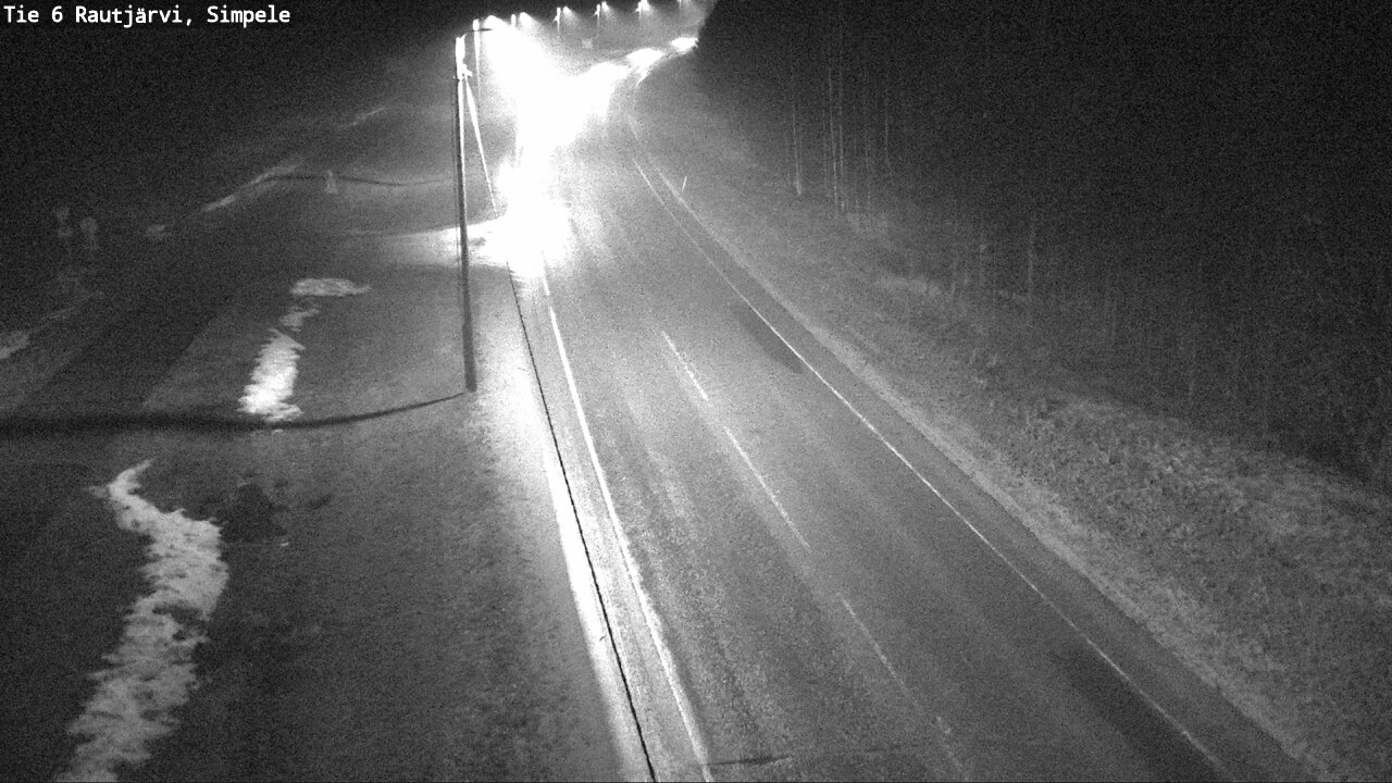 Kelikamerat Kuva Tie 6 Rautjärvi, Simpele, Rautjärvi, Etelä-Karjala