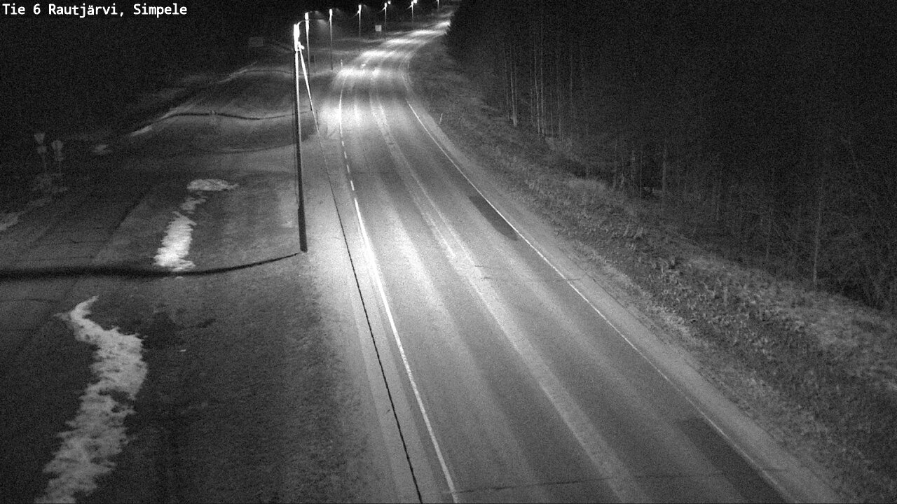 Kelikamerat Kuva Tie 6 Rautjärvi, Simpele, Rautjärvi, Etelä-Karjala