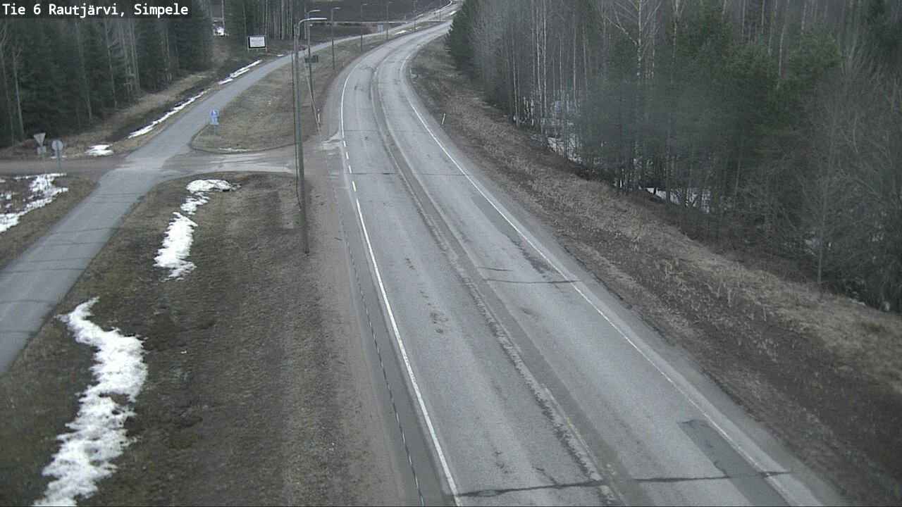 Kelikamerat Kuva Tie 6 Rautjärvi, Simpele, Rautjärvi, Etelä-Karjala