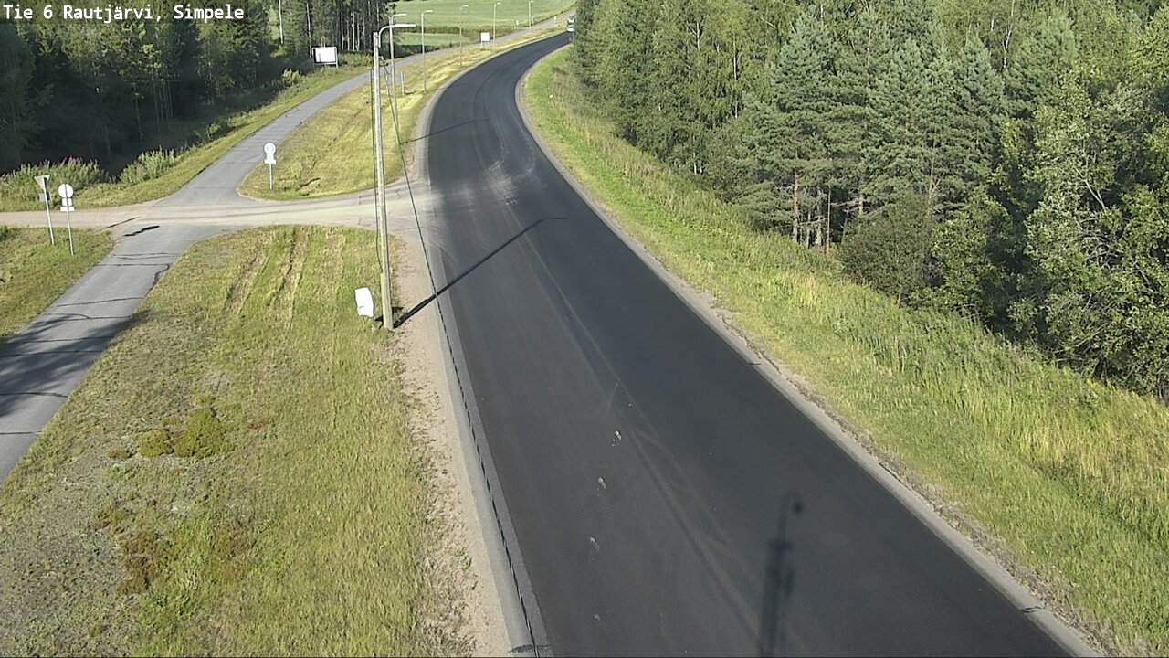 Kelikamerat Kuva Tie 6 Rautjärvi, Simpele, Rautjärvi, Etelä-Karjala
