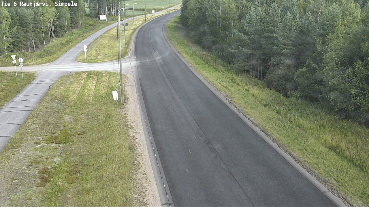 Kelikamerat Kuva Tie 6 Rautjärvi, Simpele, Rautjärvi, Etelä-Karjala