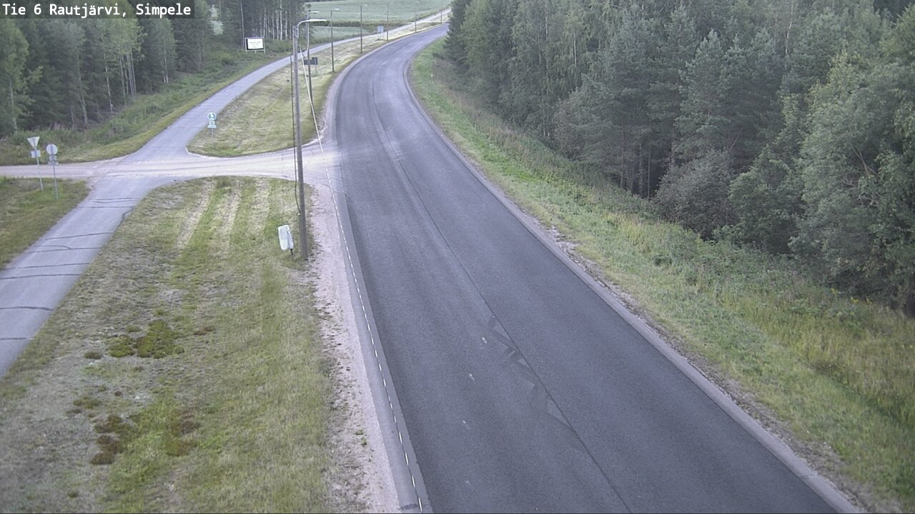 Kelikamerat Kuva Tie 6 Rautjärvi, Simpele, Rautjärvi, Etelä-Karjala